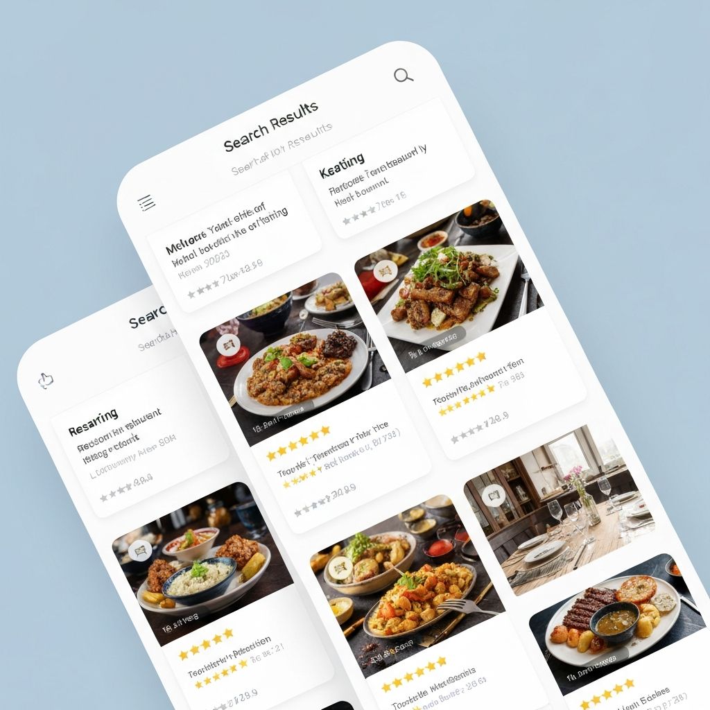 RowaFood App Interface